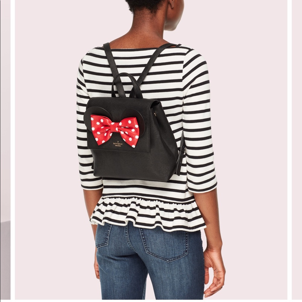 ‼️SALE‼️ kate spade ♠️ neema Minnie Mouse backpack